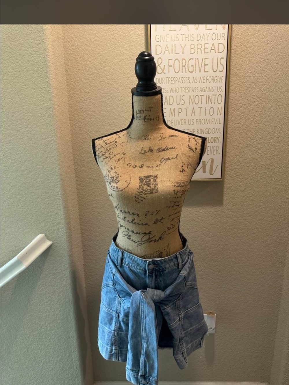 Urban Revivo Jean Skirt - Size Large